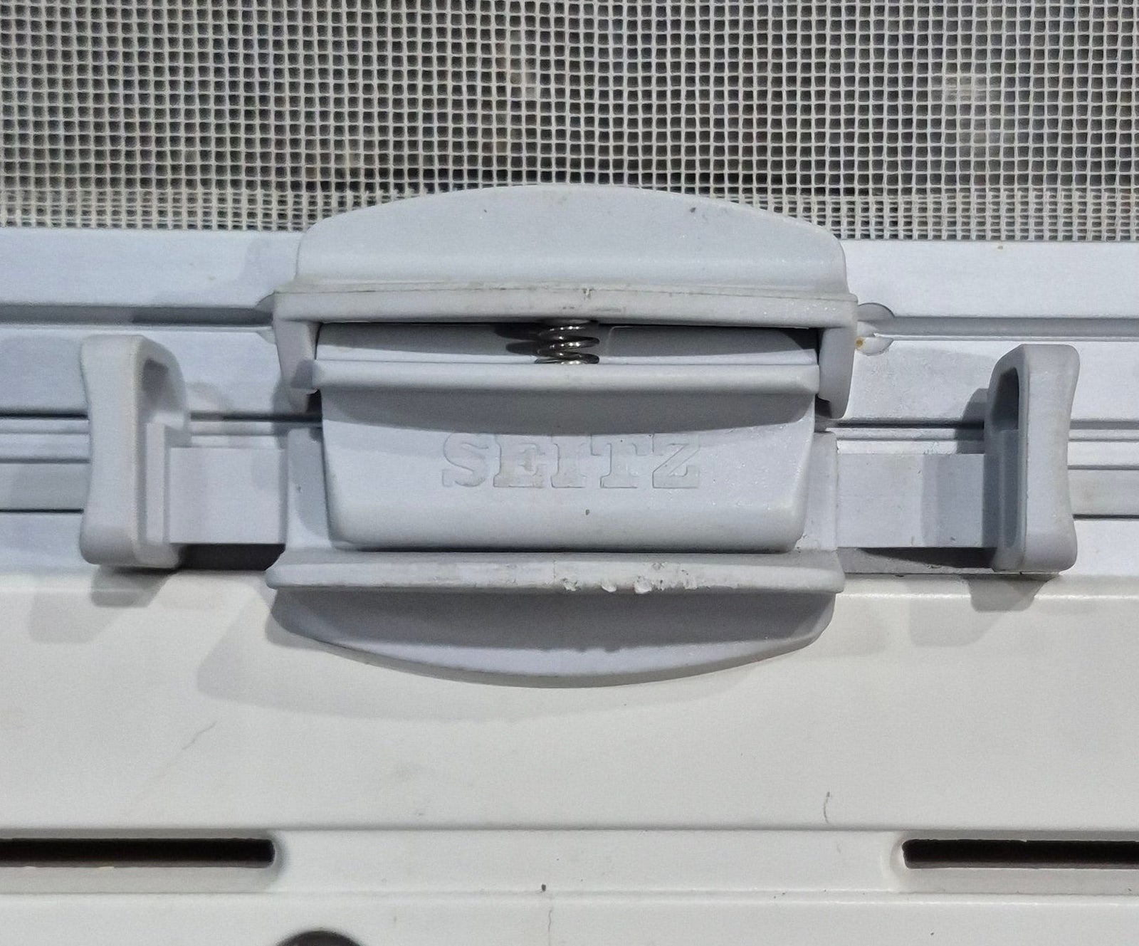 Used White Radius Emergency Opening Window : 34 3/4