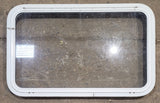 Used White Radius Emergency Opening Window : 35 1/2