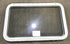 Used White Radius Emergency Opening Window : 35 1/2" x 19 1/2 x 1 1/2" D - Young Farts RV Parts