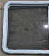 Used White Radius Emergency Opening Window : 35 1/4" W x 28 1/4" H x 1 7/8" D - Young Farts RV Parts