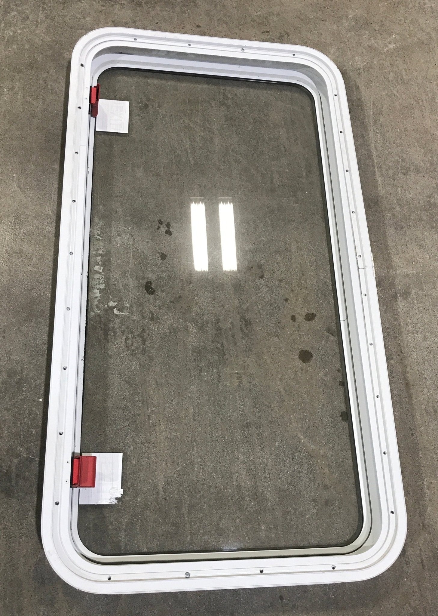 Used White Radius Emergency Opening Window : 41 1/2