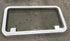 Used White Radius Emergency Opening Window : 41 1/2" X 21 1/2" X 2" D - Young Farts RV Parts