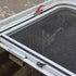 Used White Radius Emergency Opening Window - 42 1/2" X 21 1/4" X 2" - Young Farts RV Parts