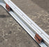 Used White Radius Emergency Opening Window : 45 1/2" W x 21 1/4" H x 1 7/8" D - Young Farts RV Parts