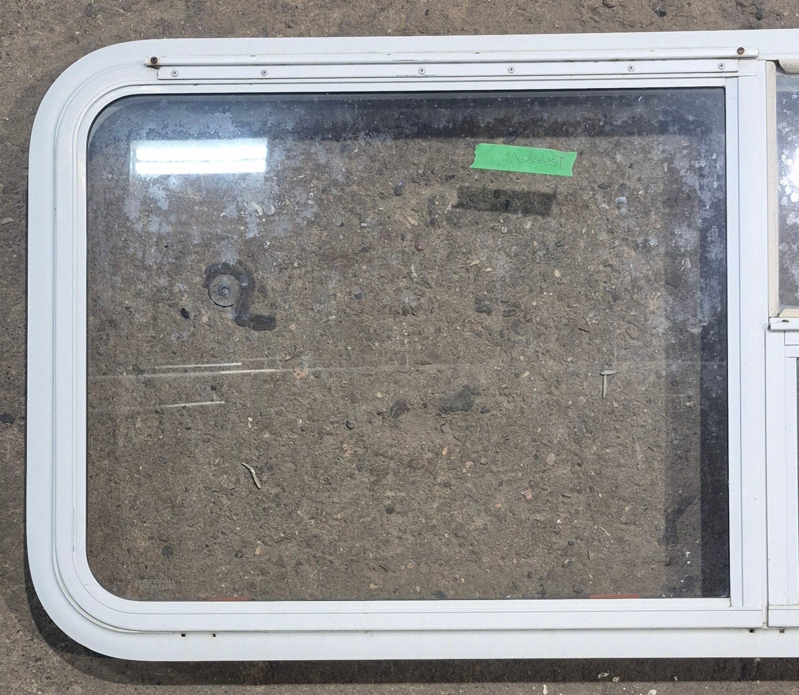 Used White Radius Emergency Opening Window : 45 1/2