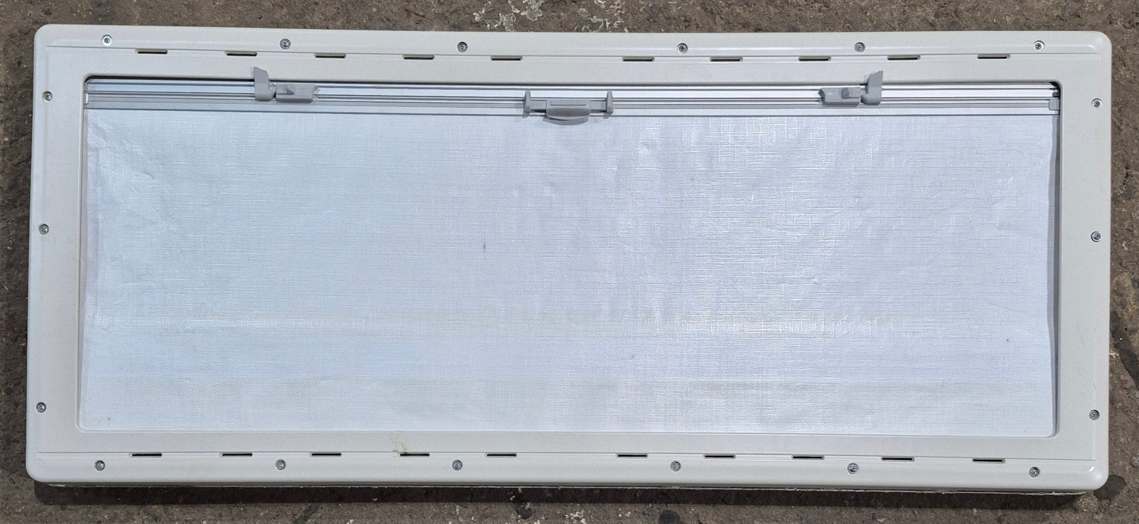 Used White Radius Emergency Opening Window : 46 5/8