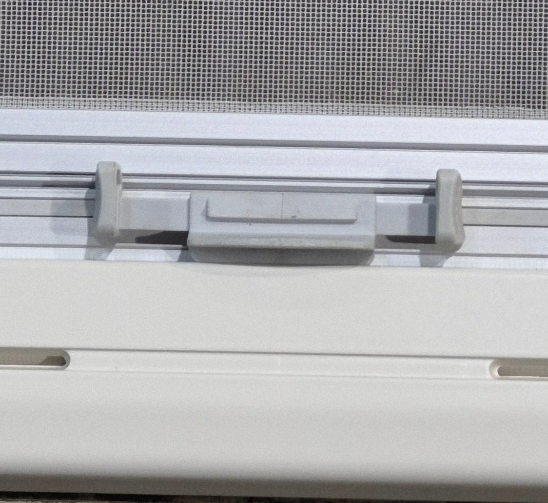 Used White Radius Emergency Opening Window : 46 5/8