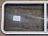 Used White Radius Emergency Opening Window : 60 1/4" W x 21 3/4" H x 1 7/8" D - Young Farts RV Parts