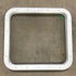 Used White Radius Non Opening Window : 23 1/2" W x 21 1/2" H x 1 7/8" D - Young Farts RV Parts