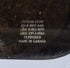 Used White Radius Non Opening Window : 24 1/4" W x 16 3/4" H x 1 7/8" D - Young Farts RV Parts