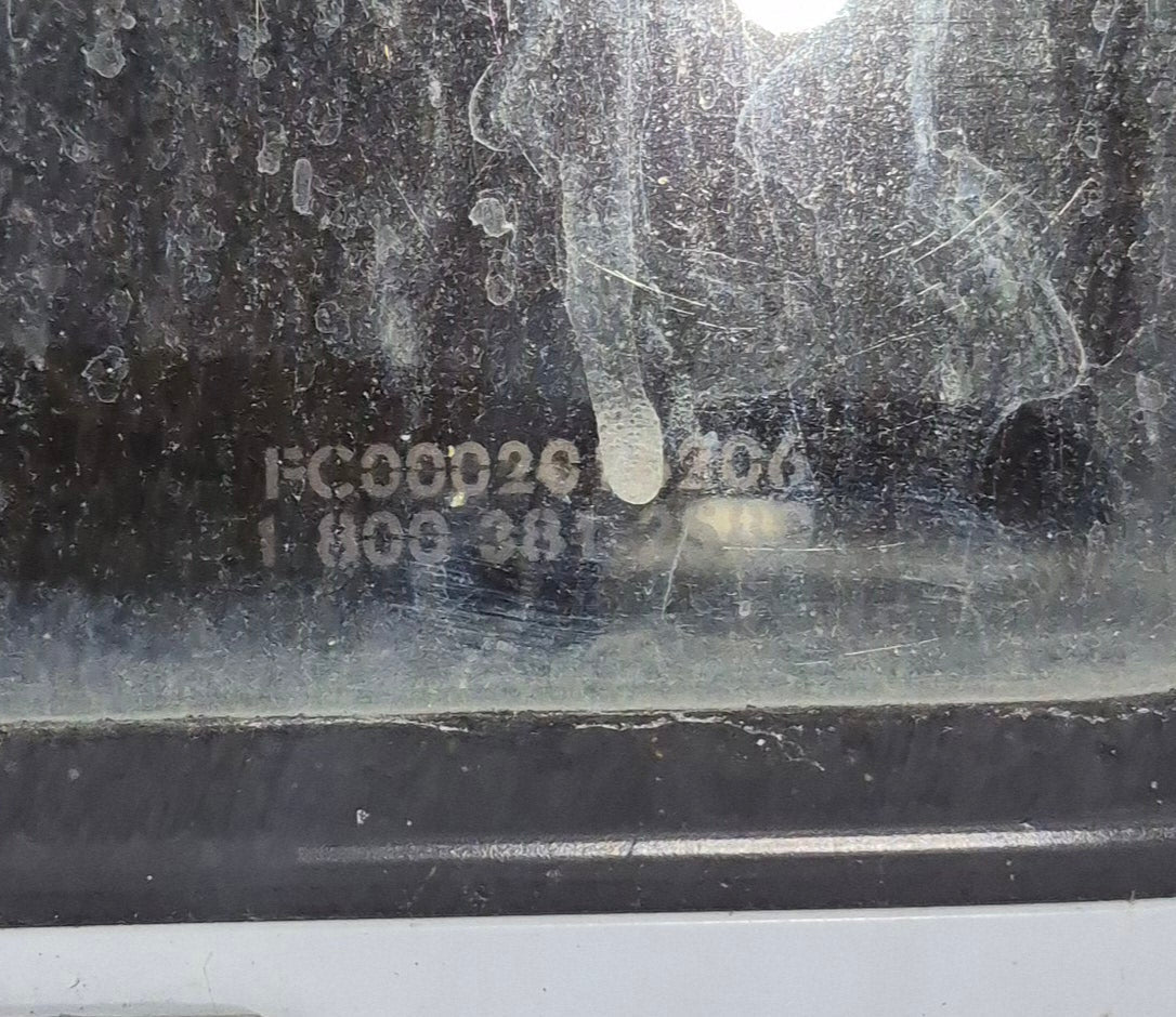 Used White Radius Non Opening Window : 24