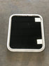 Used White Radius Non Opening Window : 25 1/2" W x 23 1/2" H x 1 3/4" D - Young Farts RV Parts