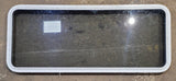 Used White Radius Non Opening Window : 54 1/4