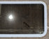 Used White Radius Non Opening Window : 60 1/4" W x 21 3/4" H x 1 7/8" D - Young Farts RV Parts