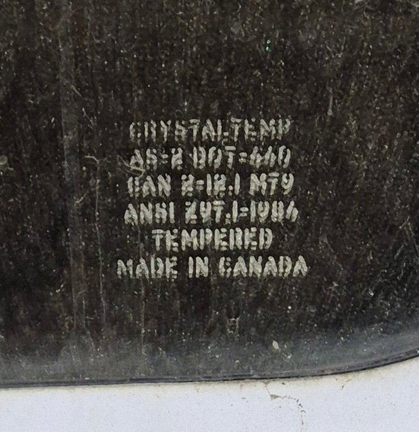 Used White Radius Non Opening Window : 60 1/4