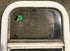 Used White Radius Opening Window : 13 1/2" W x 17 1/2" H x 1 7/8" D - Young Farts RV Parts