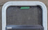 Used White Radius Opening Window : 17 1/4" W x 21 1/4" H x 1 3/4" D - Young Farts RV Parts