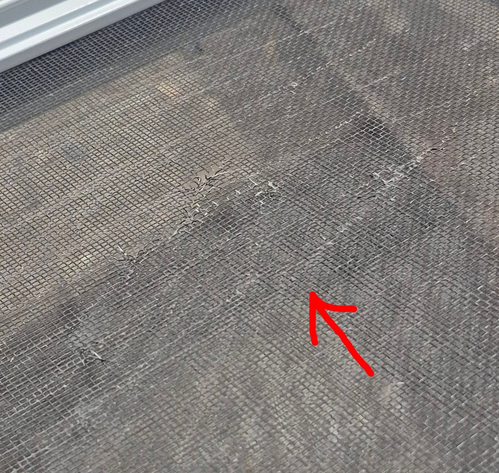 Used White Radius Opening Window : 23 1/2