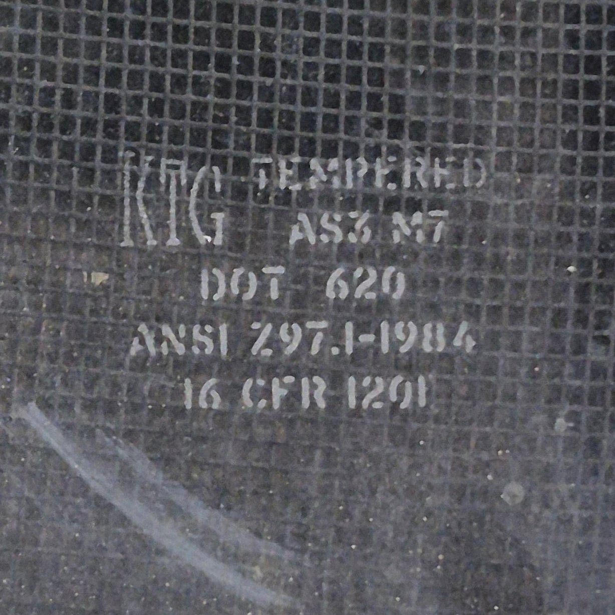 Used White Radius Opening Window - 23.25 X 17.25 X 1.75 - Young Farts RV Parts