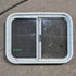 Used White Radius Opening Window - 23.25 X 17.25 X 1.75 - Young Farts RV Parts
