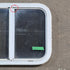 Used White Radius Opening Window - 23.25 X 17.25 X 1.75 - Young Farts RV Parts