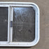 Used White Radius Opening Window - 23.25 X 17.25 X 1.75 - Young Farts RV Parts