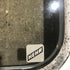 Used White Radius Opening Window : 24 1/4" W x 17 3/4" H x 1 7/8" D - Young Farts RV Parts