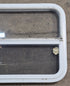 Used White Radius Opening Window : 29 1/4" W x 21 1/4" H x 1 3/4" D - Young Farts RV Parts
