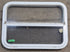 Used White Radius Opening Window : 29 1/4" W x 21 1/4" H x 1 3/4" D - Young Farts RV Parts