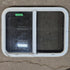 Used White Radius Opening Window - 29.25 X 21.25 X 1.875 - Young Farts RV Parts