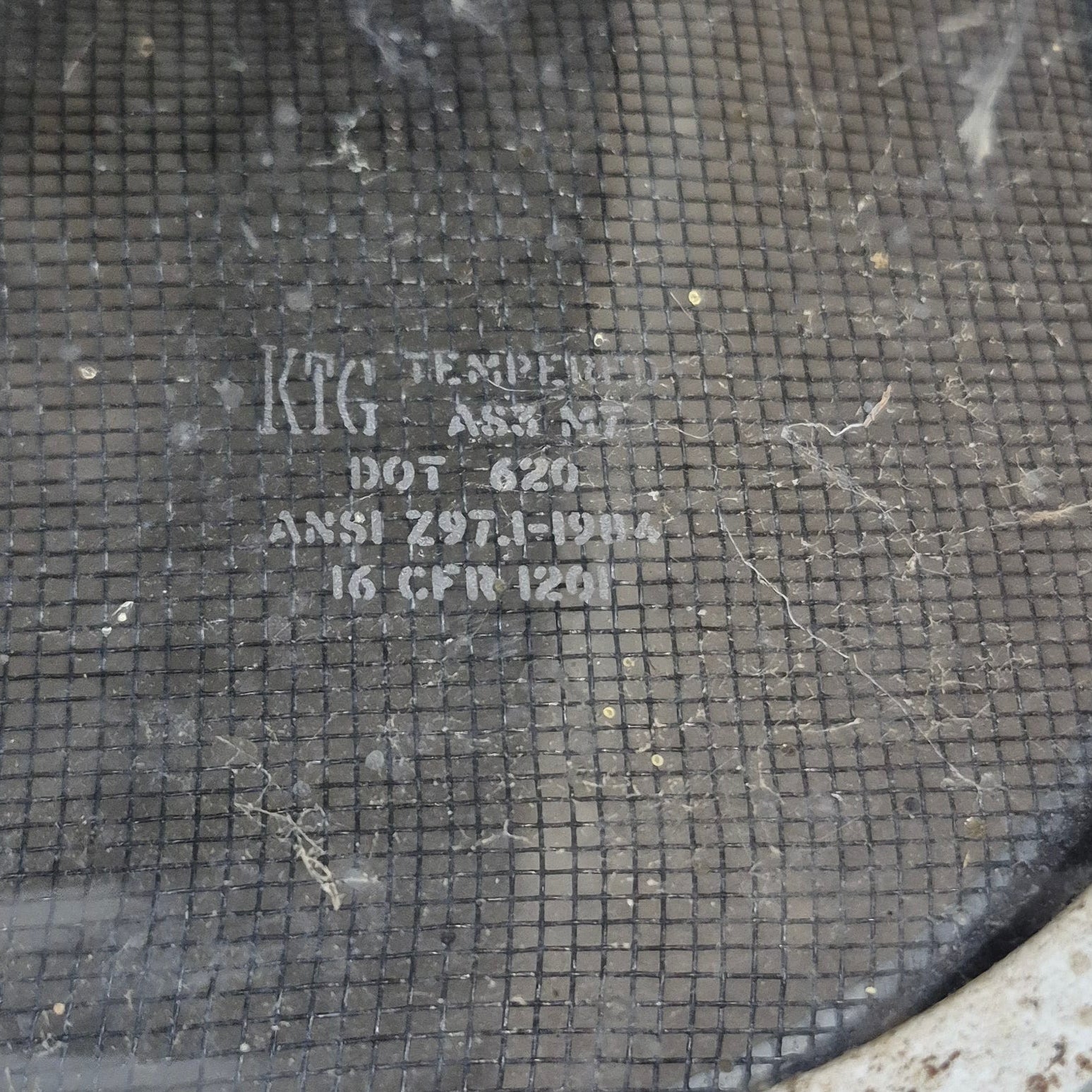 Used White Radius Opening Window - 29.25 X 21.25 X 1.875 - Young Farts RV Parts