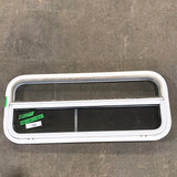 Used White Radius Opening Window : 35 1/2