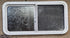 Used White Radius Opening Window : 36" W x 17 1/2" H x 1 7/8" D - Young Farts RV Parts
