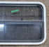Used White Radius Opening Window : 41 1/4" W x 21 1/4" H x 1 3/4" D - Young Farts RV Parts
