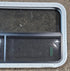 Used White Radius Opening Window : 41 1/4" W x 21 1/4" H x 1 3/4" D - Young Farts RV Parts