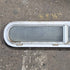 Used White Radius Opening Window - 42 1/2" X 7 1/2" X 2" - Young Farts RV Parts