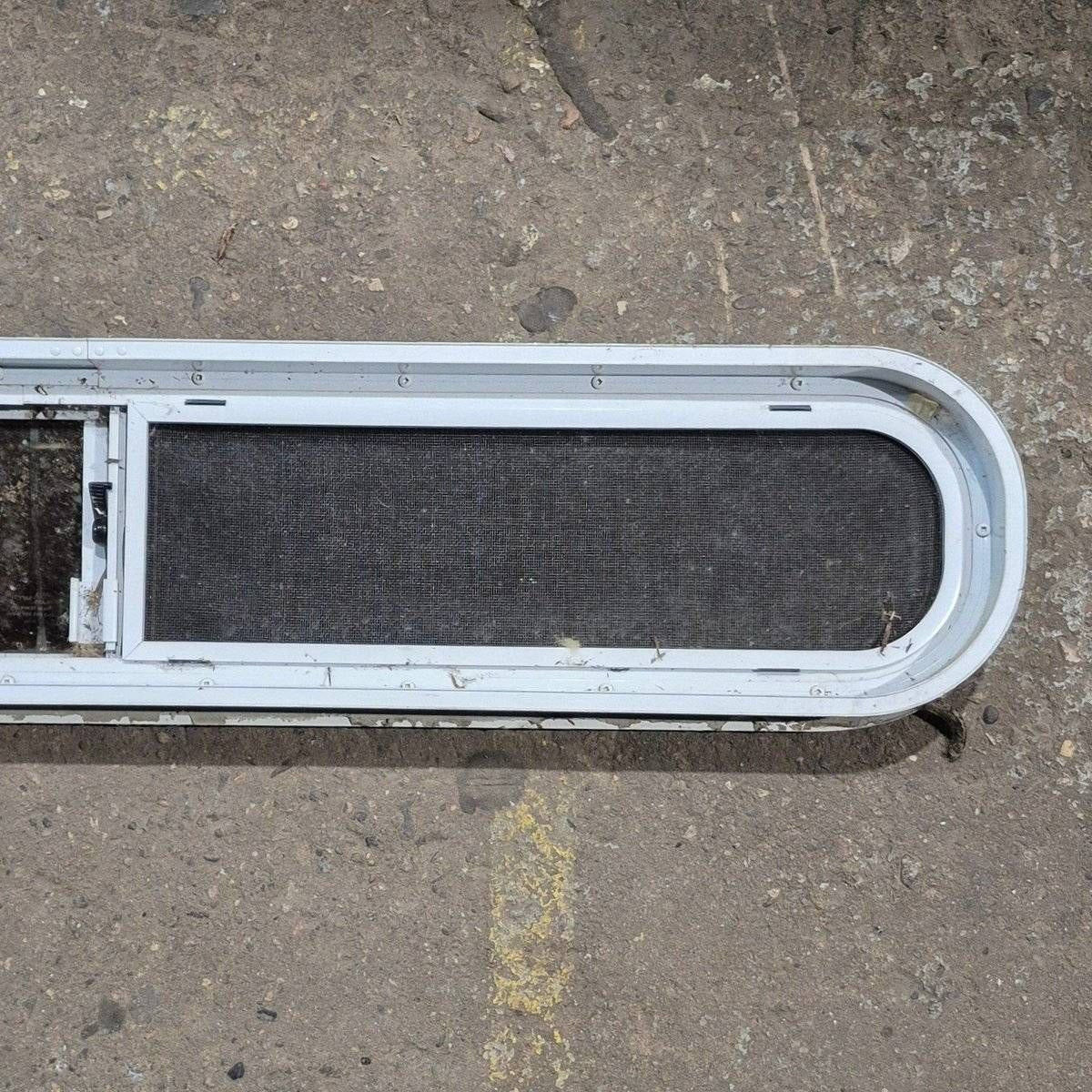 Used White Radius Opening Window - 42 1/2