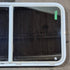 Used White Radius Opening Window - 42 5/8" X 24 3/8" X 1 7/8" - Young Farts RV Parts