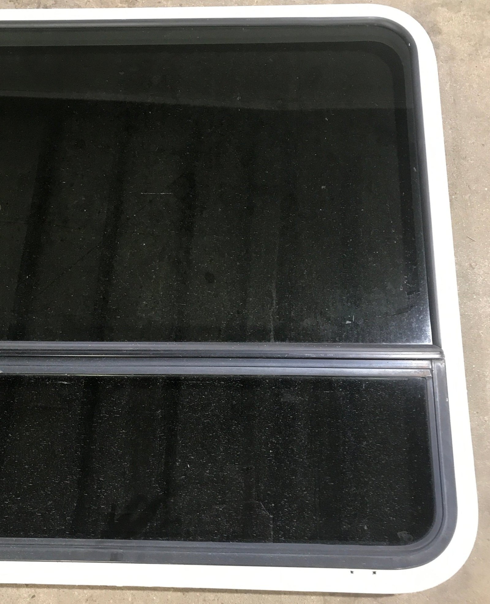 Used White Radius Opening Window : 43 1/2