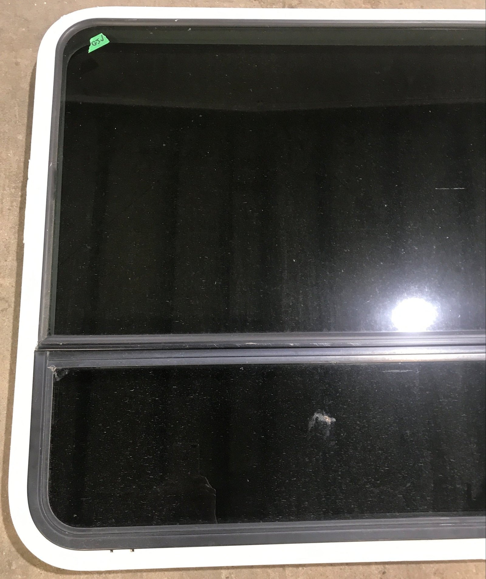 Used White Radius Opening Window : 43 1/2