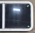 Used White Radius Opening Window : 45 1/2" W x 21 1/2" H x 1 7/8" D - Young Farts RV Parts