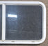 Used White Radius Opening Window : 45 1/2" W x 21 1/4" H x 1 3/4" D - Young Farts RV Parts