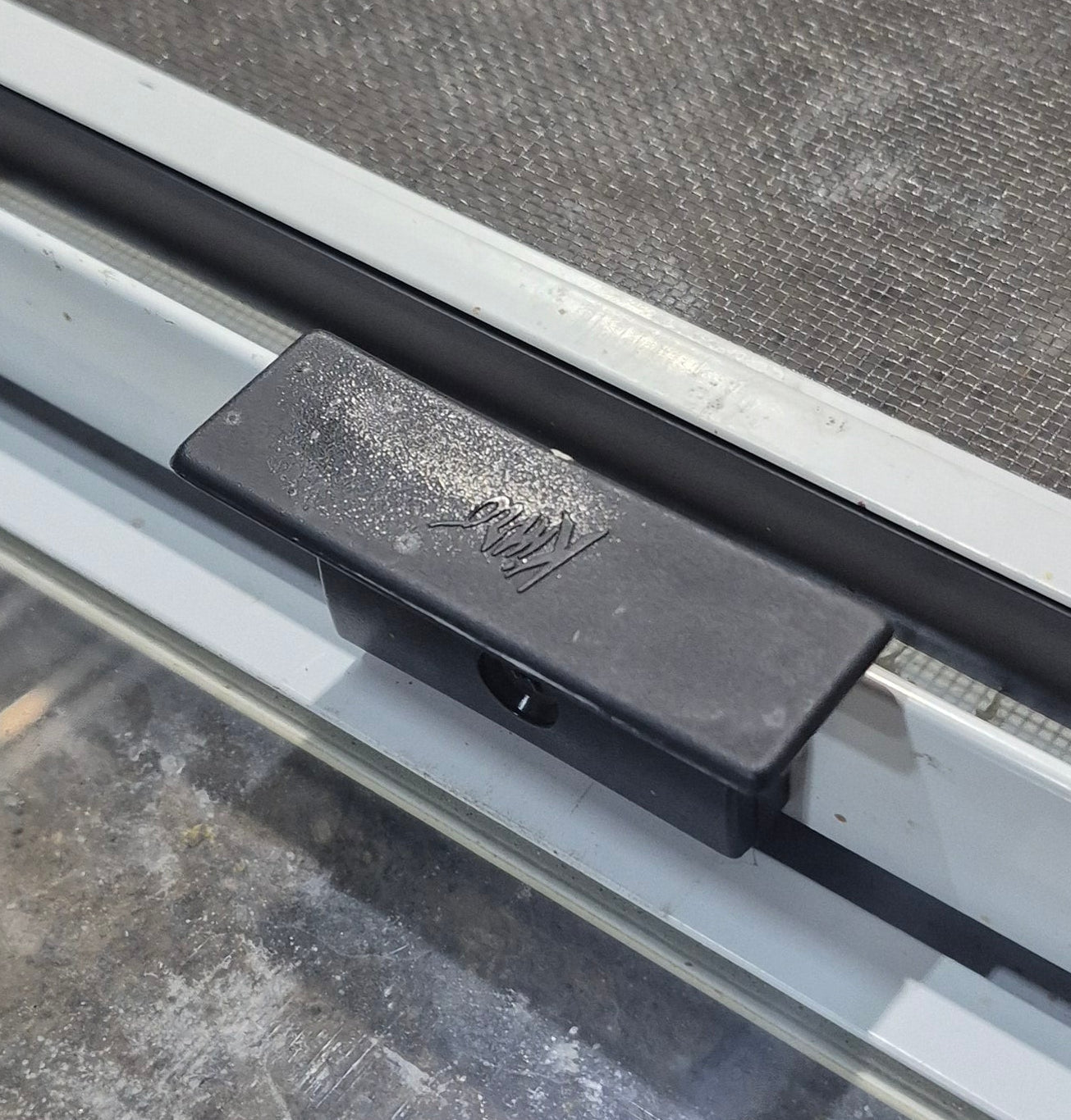 Used White Radius Opening Window : 45 1/4