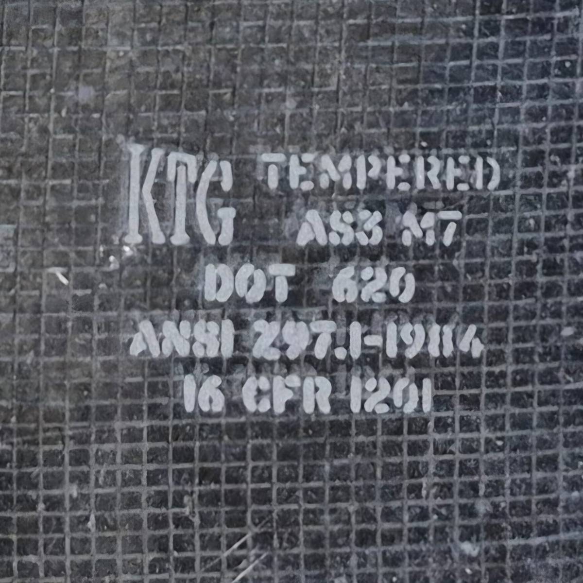 Used White Radius Opening Window - 45.25 X 21.25 X 1.75 - Young Farts RV Parts