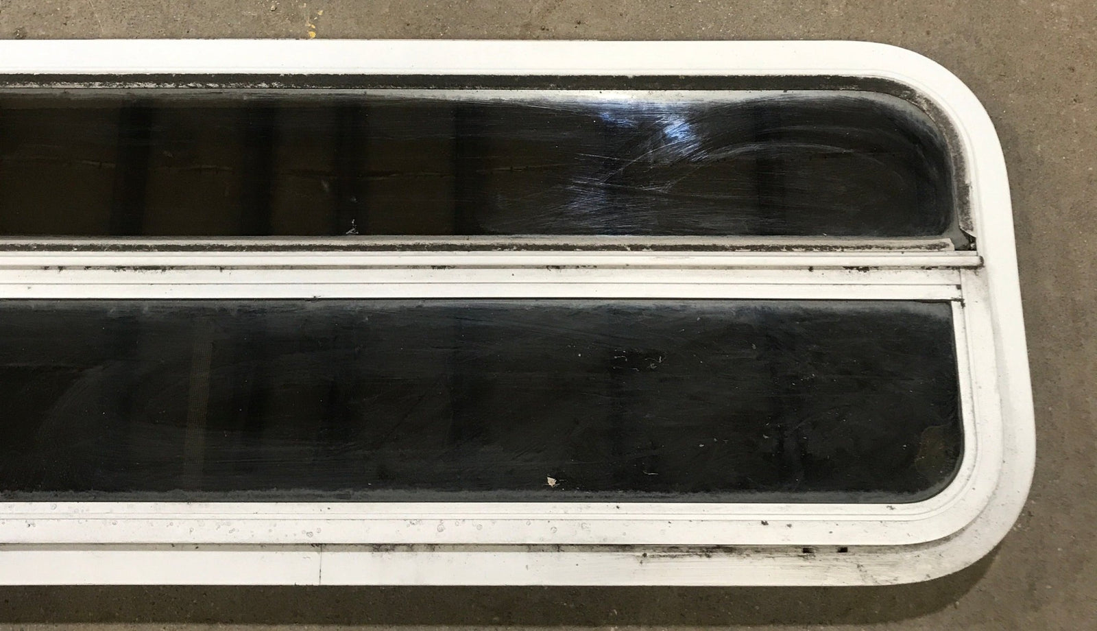 Used White Radius Opening Window : 47 1/2