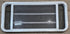 Used White Radius Opening Window : 47 1/4" W x 21 1/4" H x 1 7/8" D - Young Farts RV Parts