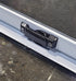 Used White Radius Opening Window : 48 1/4" W x 35 3/4" H x 1 7/8" D - Young Farts RV Parts