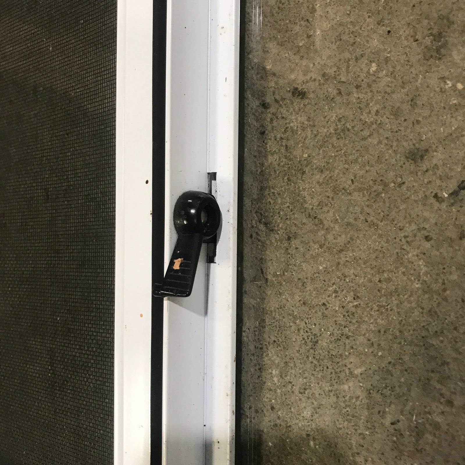 Used White Radius Opening Window : 48