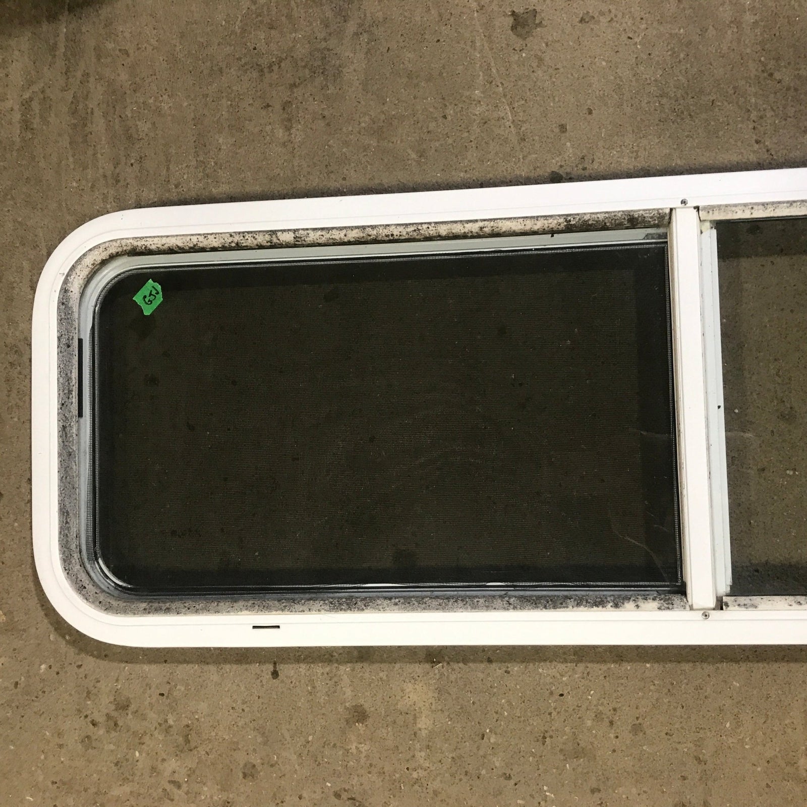 Used White Radius Opening Window : 48