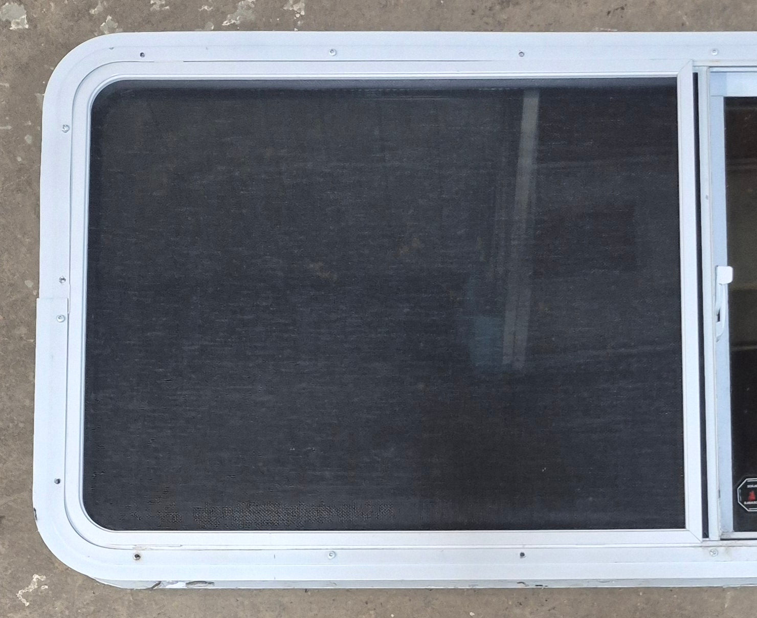 Used White Radius Opening Window : 54